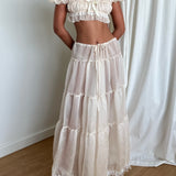 Sample Crop Top - Ivory
