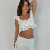 Sample Daisy Crop Top - Aiumi