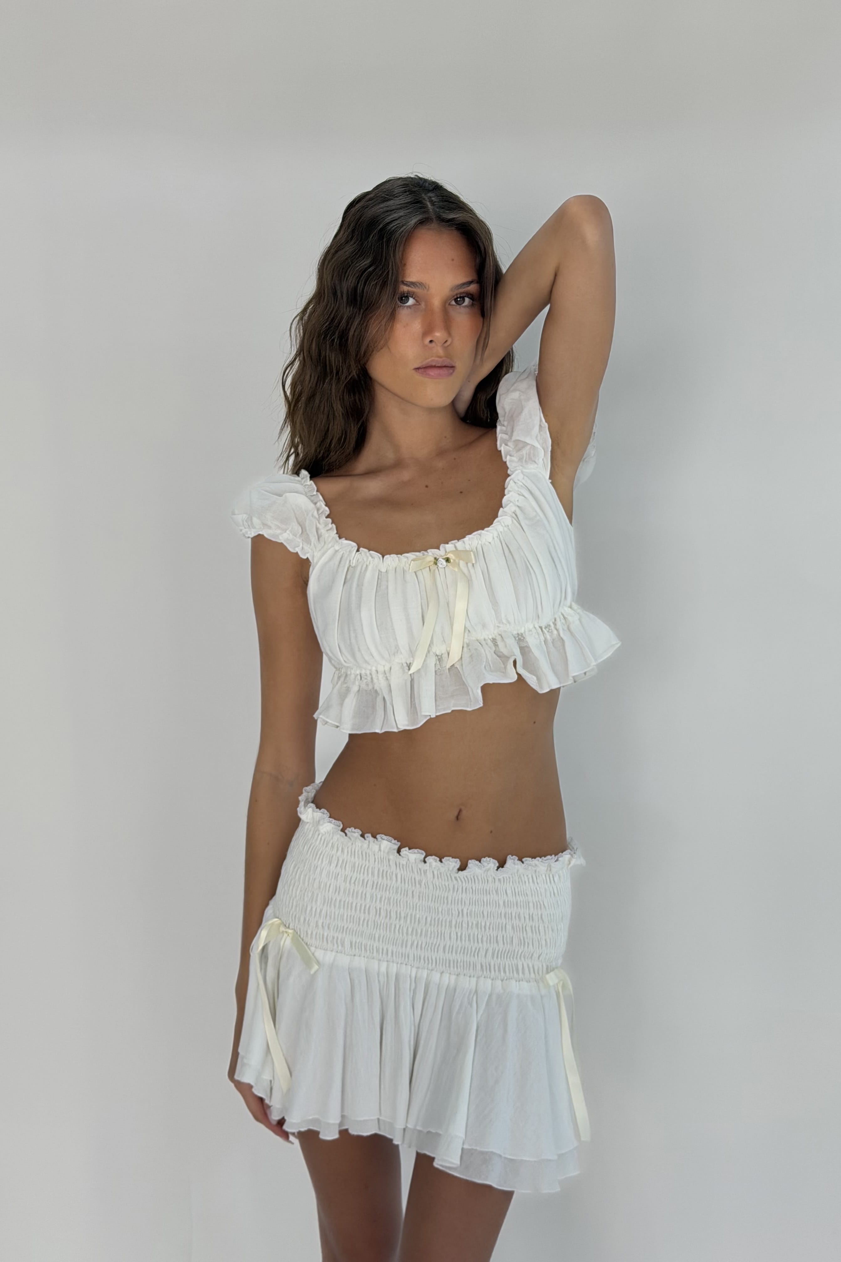 Sample Daisy Crop Top - Aiumi