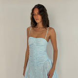 Isabella mini dress - ice blue - Aiumi