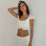 Sample Daisy Crop Top - Aiumi