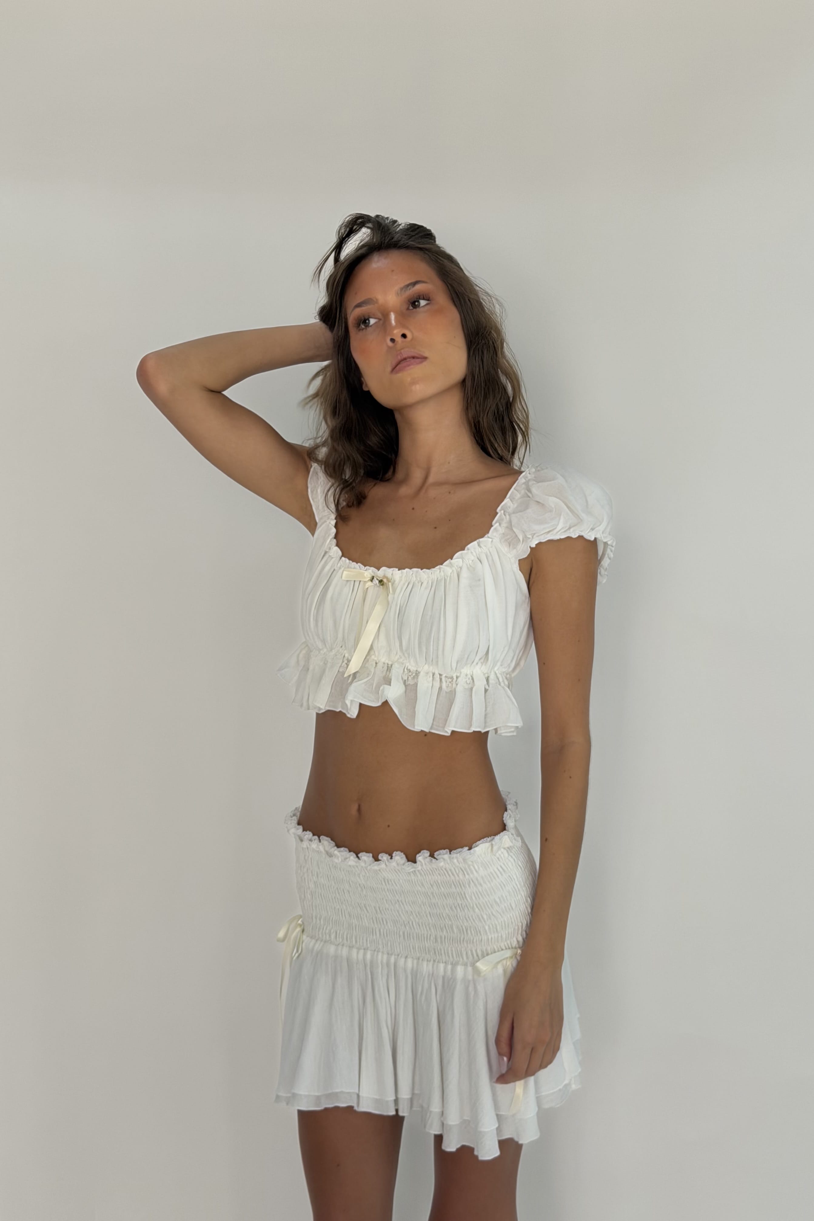 Sample Daisy Crop Top - Aiumi