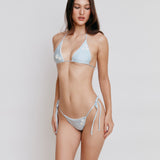 Marcia Blue Triangle Top