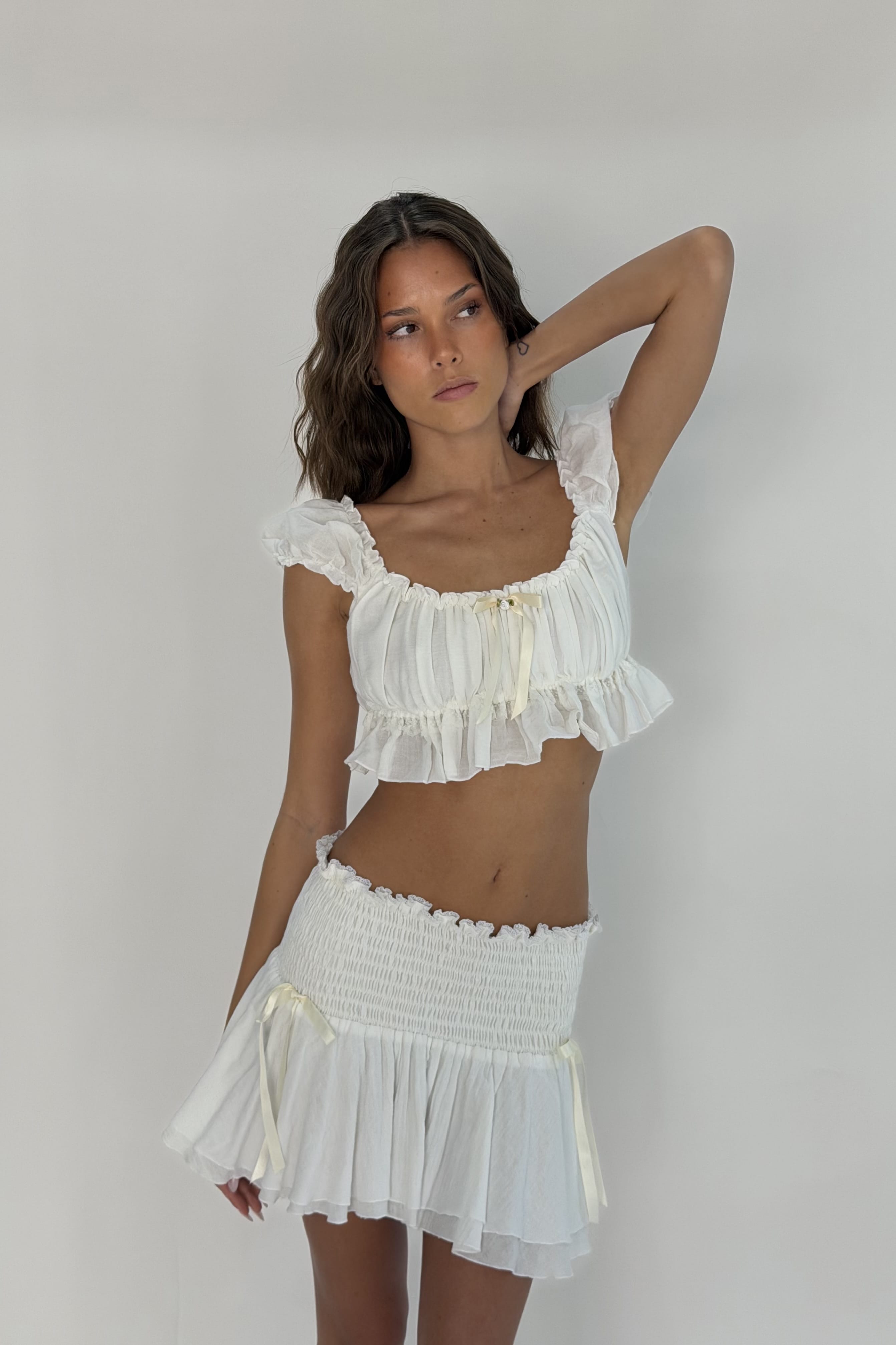 Sample Daisy Crop Top - Aiumi