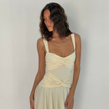 Sienna Mini Dress - Butter - Aiumi