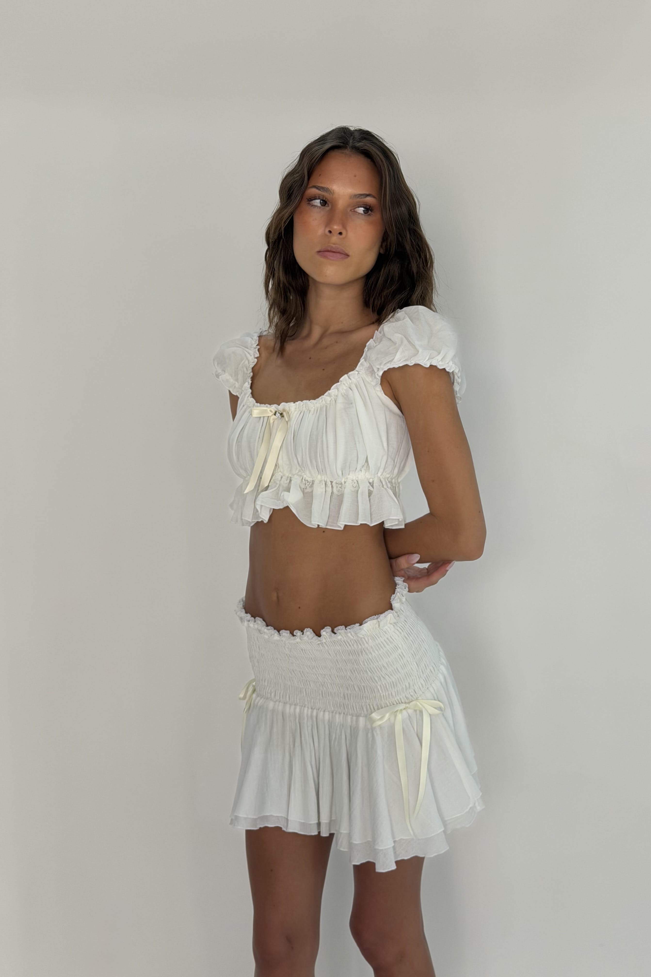 Sample Daisy Crop Top - Aiumi