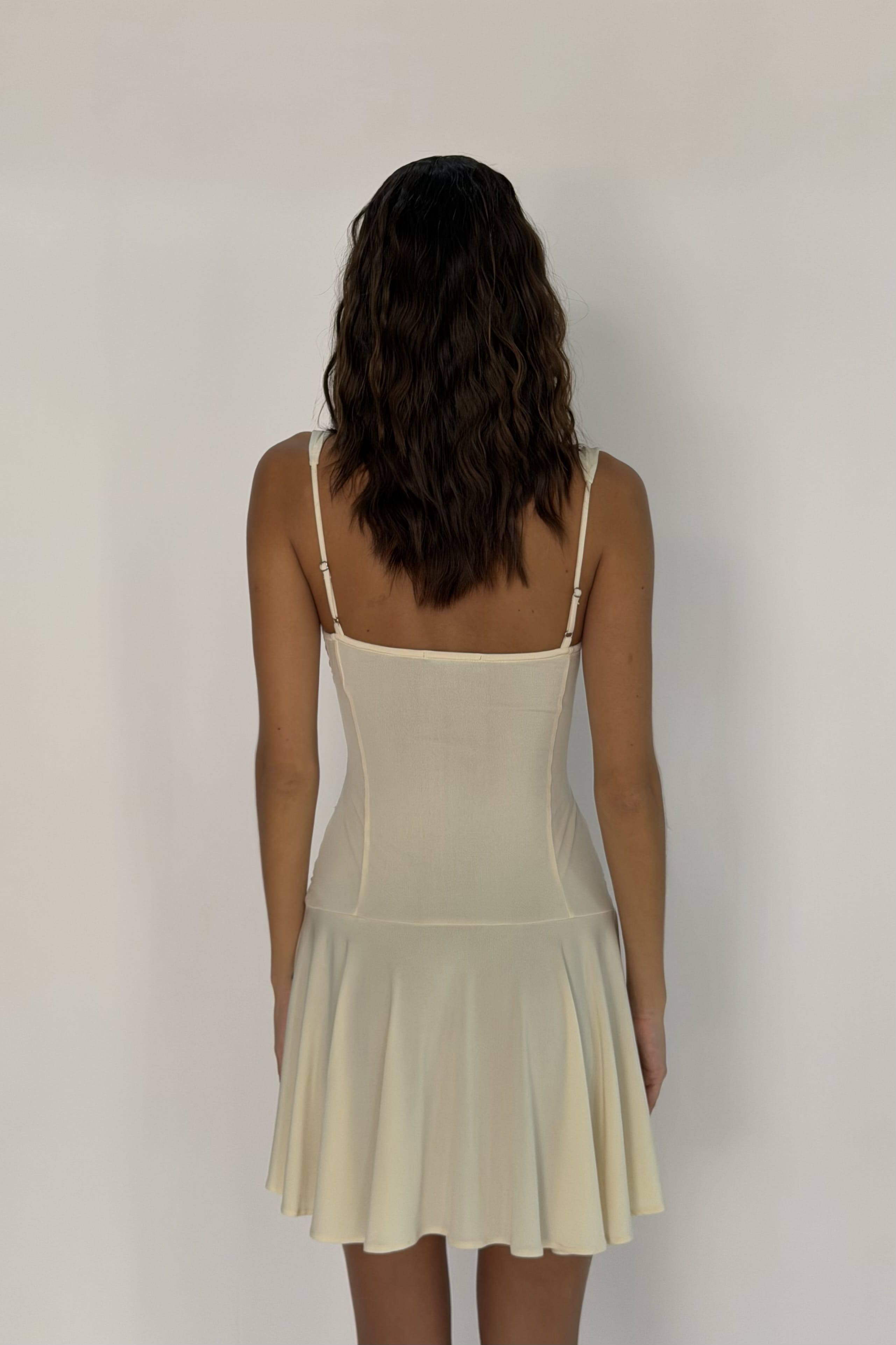 Sienna Mini Dress - Butter - Aiumi
