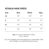 Rosalia Maxi Dress - Polka Dot Black