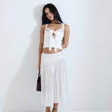 Alana Midi Skirt - Aiumi