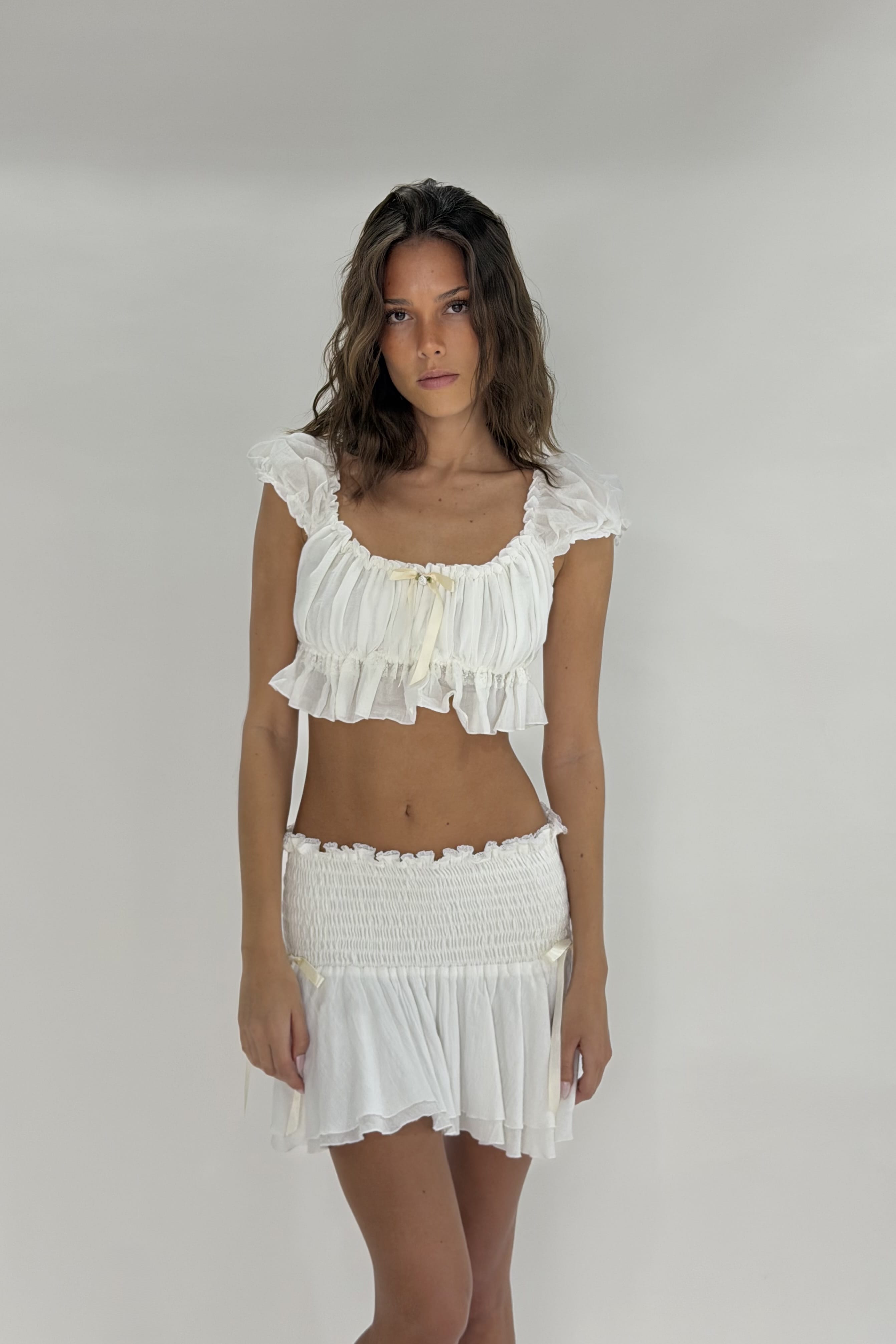 Sample Daisy Crop Top - Aiumi