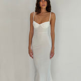 White Blossom midi dress - Aiumi