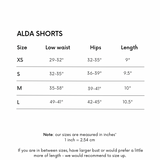 Alda Shorts - Polka Dot Black