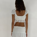 Sample Daisy Crop Top - Aiumi