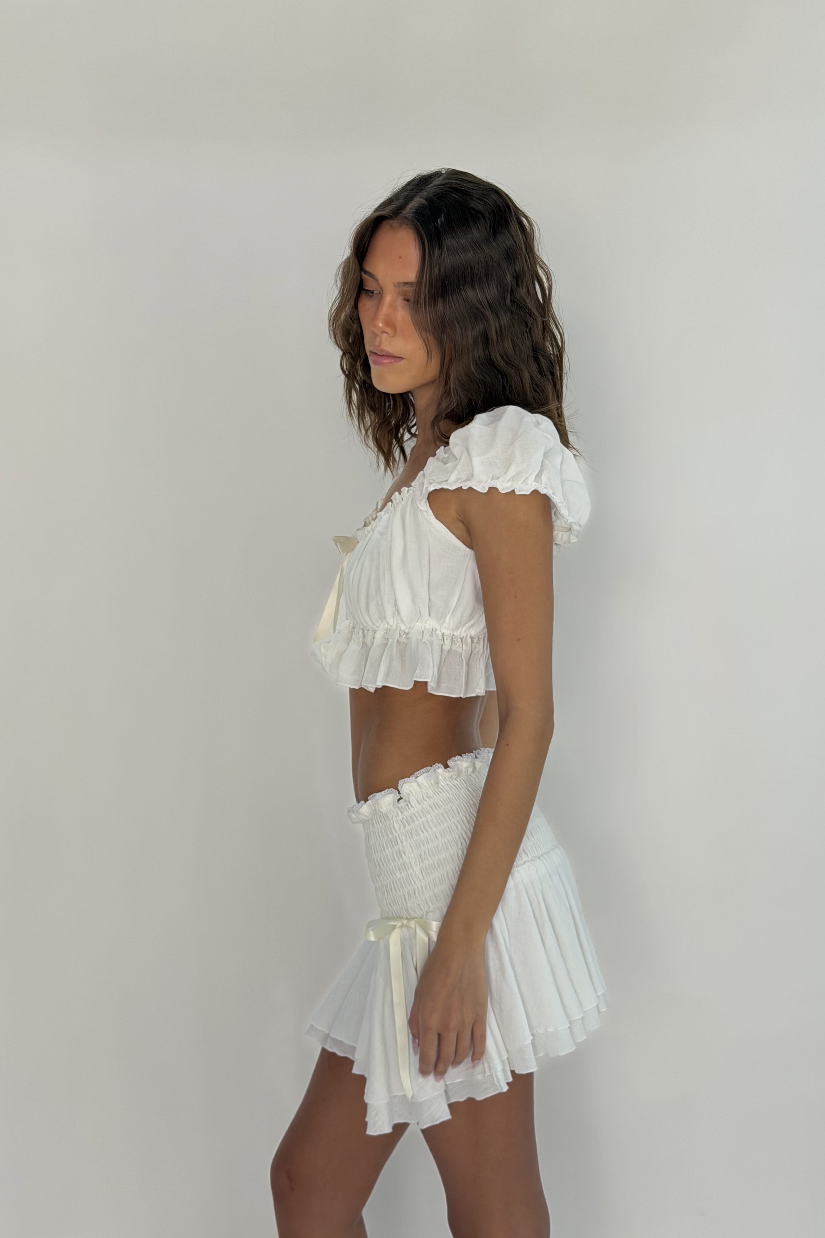 Sample Daisy Crop Top - Aiumi