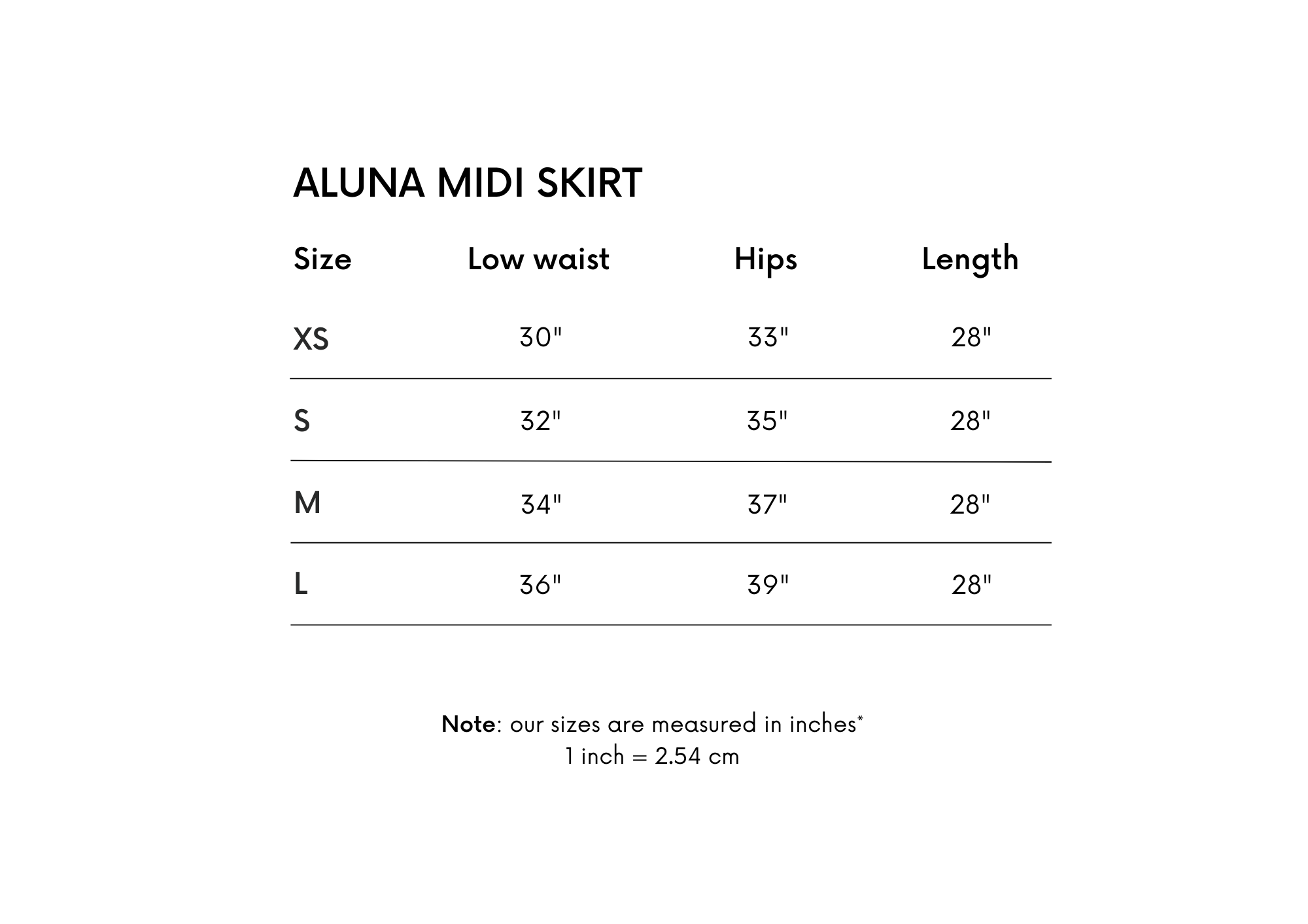 Aluna Midi Skirt - Aiumi