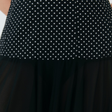 Rosalia Maxi Dress - Polka Dot Black